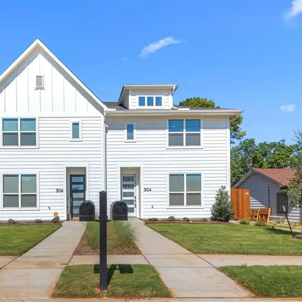 Rent this 3 bed duplex on 304 Athenia Drive in Fort Worth, TX 76114