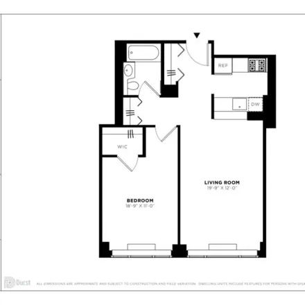 Image 2 - 601 West 56th Street, New York, NY 10019, USA - Apartment for rent