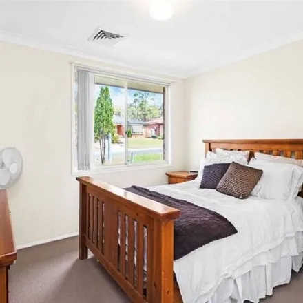 Rent this 3 bed apartment on Carbasse Crescent in St Helens Park NSW 2560, Australia