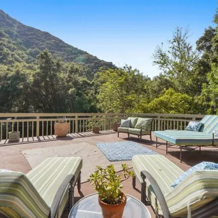 Rent this 3 bed house on Mountains Restoration Trust Land in Old Topanga Canyon Road, Topanga