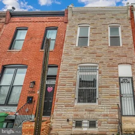 Buy this 3 bed house on 2208 East Chase Street in Baltimore, MD 21213