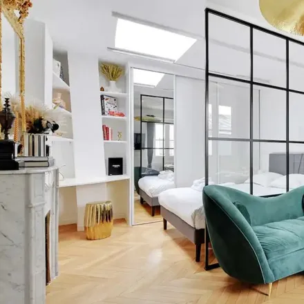 Rent this studio apartment on 15 bis Avenue Beaucour in 75008 Paris, France