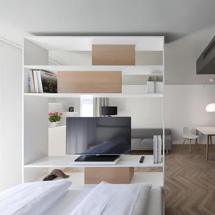 Rent this studio apartment on SMARTments business in Walter-Gropius-Straße 11, 80807 Munich