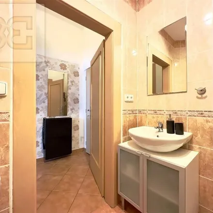 Rent this 1 bed apartment on U Křížku 1400/10 in 140 00 Prague, Czechia