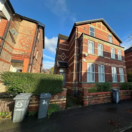 Rent this 1 bed apartment on 32 Grosvenor Road in Manchester, M16 8JP