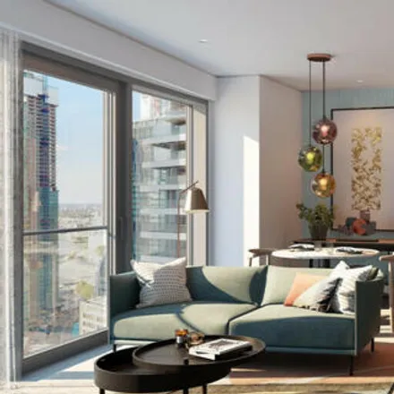 Buy this studio apartment on Discovery Dock Apartments West in 2 South Quay Square, Canary Wharf