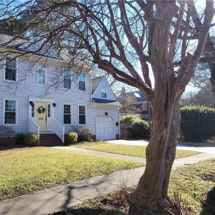 Rent this 4 bed house on 6128 Wythe Place in Larchmont, Norfolk