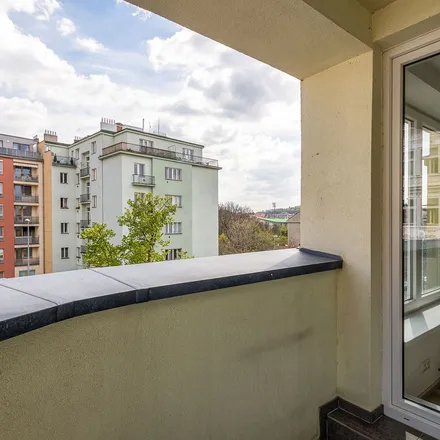 Rent this 1 bed apartment on Ukrajinská in Petrohradská, 101 00 Prague