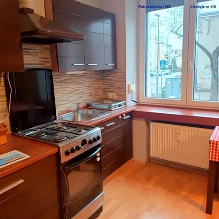 Rent this 1 bed apartment on Komandorska 21 in 81-223 Gdynia, Poland
