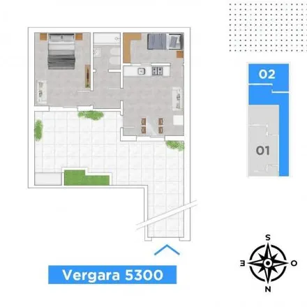 Buy this 2 bed house on Pasaje San Gerónimo in Lisandro de la Torre, Rosario
