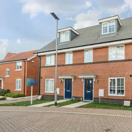 Buy this 3 bed duplex on Elmswella Crescent in Elmswell, IP30 9NS