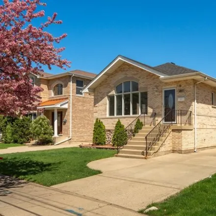 Rent this 3 bed house on 4863 North Oketo Avenue in Harwood Heights, Norwood Park Township