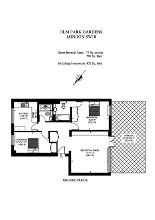 Image 8 - 93 Elm Park Gardens, London, SW10 9PB, United Kingdom - Apartment for rent