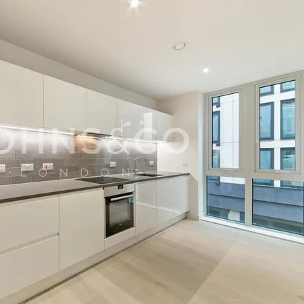 Rent this 1 bed apartment on Flagship House in Corinthian Square, London