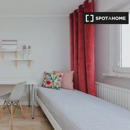 Rent this 4 bed room on Słodowiec 8 in 01-708 Warsaw, Poland