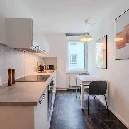 Rent this 1 bed apartment on Straßmannstraße 49 in 10249 Berlin, Germany