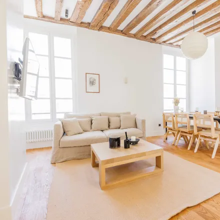 Rent this 2 bed apartment on 72 Rue Vieille du Temple in 75003 Paris, France