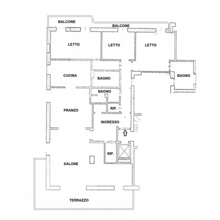Image 1 - Embassy of New Zealand, Via Clitunno 44, 00198 Rome RM, Italy - Apartment for rent