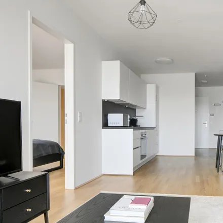 Rent this 1 bed apartment on BelView Apartments in Canettistraße, 1100 Vienna