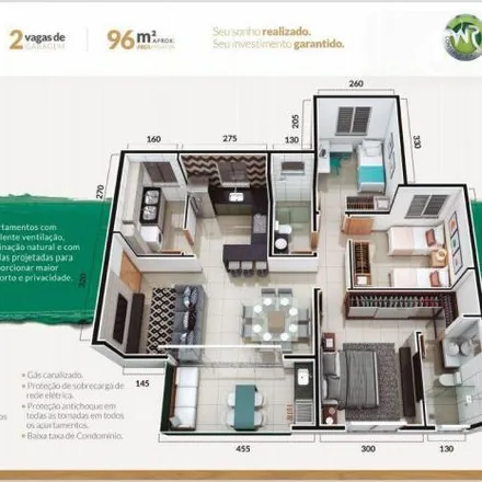 Buy this 3 bed apartment on Rua Eucaliptos in Ipatinga - MG, 35160-293
