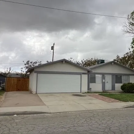 Buy this 4 bed house on 44253 Benald Street in Lancaster, CA 93535