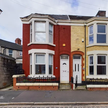 Rent this 1 bed apartment on 143 Leopold Road in Liverpool, L7 8SS
