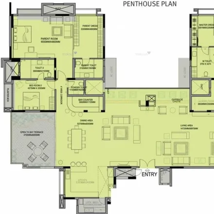 Rent this 4 bed apartment on  in Bangalore, Karnataka