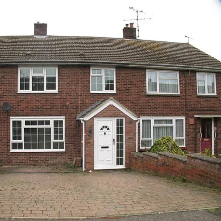 Rent this 3 bed townhouse on Broadcroft Crescent in Haverhill, CB9 9JG