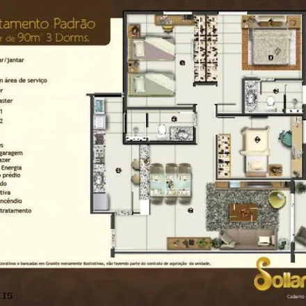 Rent this 3 bed apartment on Centro Espírita Joana de Cusa in Rua Barão de Indaiá, Flores