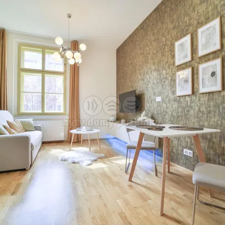 Rent this 2 bed apartment on Legerova 1335/2 in 120 00 Prague, Czechia