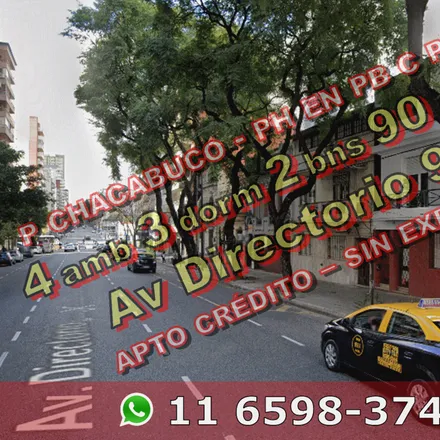 Buy this 3 bed apartment on Avenida Directorio 933 in Caballito, C1406 GZB Buenos Aires