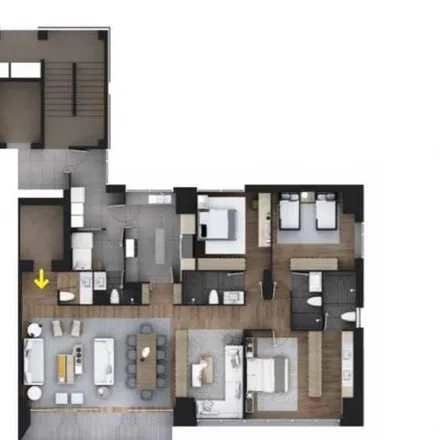 Rent this 3 bed apartment on Calzada Desierto de los Leones in Álvaro Obregón, 01807 Santa Fe