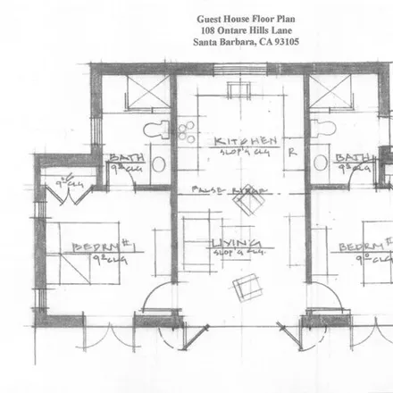 Image 9 - 108 North Ontare Road, Santa Barbara, CA 93105, USA - House for rent