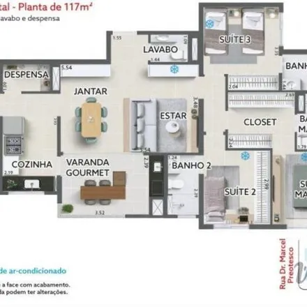 Buy this 3 bed apartment on Rua Adelaide Pinto Tártaro in Centro, São Bernardo do Campo - SP