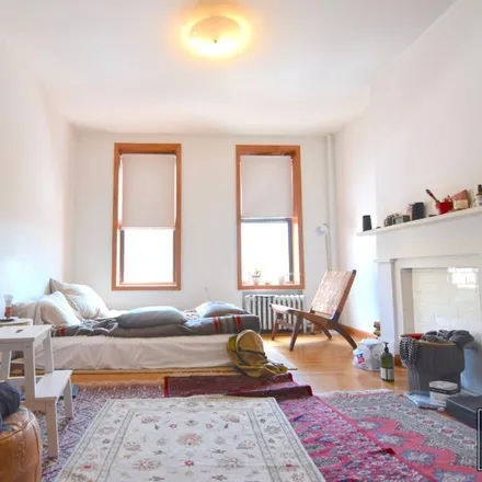 Rent this 3 bed apartment on 73 Meserole Avenue in New York, NY 11222
