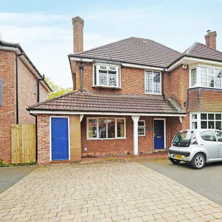 Rent this 4 bed house on 148 Widney Lane in Blossomfield, B91 3LH