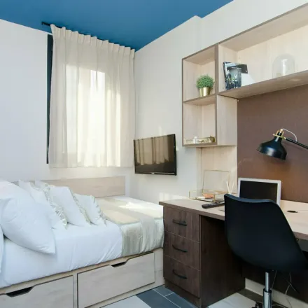 Rent this studio room on Livensa Living - Residencia Estudiantes in Avenida del Talgo, 28023 Madrid