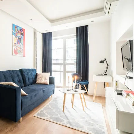 Rent this 2 bed apartment on Grzybowska 61b in 00-845 Warsaw, Poland