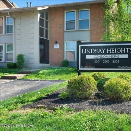 Buy this 2 bed condo on 2503 Lindsay Avenue in Louisville, KY 40206