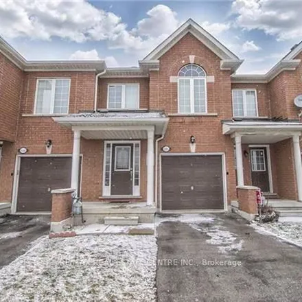 Rent this 3 bed townhouse on Fletcher's Creek Trail in Mississauga, ON L5W 1L9