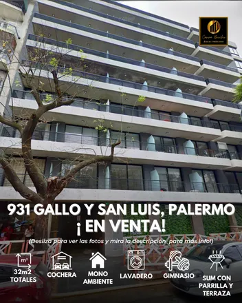 Buy this studio condo on Gallo 921 in Balvanera, C1172 ABK Buenos Aires