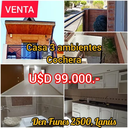 Buy this 2 bed house on Deán Funes 2569 in 1822 Lanús Oeste, Argentina