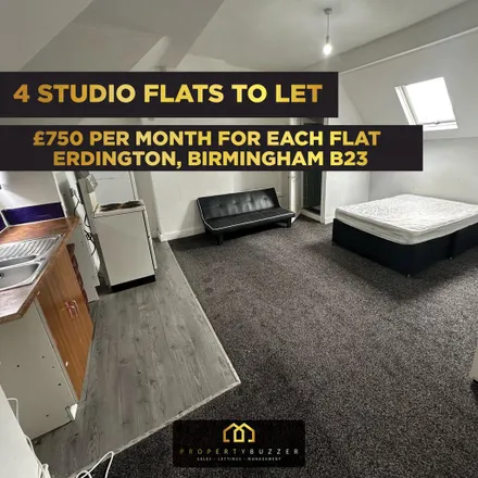 Rent this studio apartment on Slade Road in Stockland Green, B23 7LA