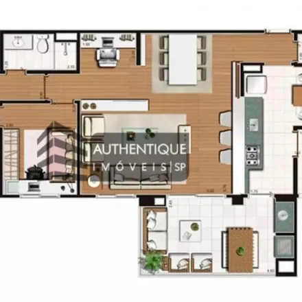 Buy this 2 bed apartment on Rua João Antônio de Oliveira 1227 in Mooca, São Paulo - SP