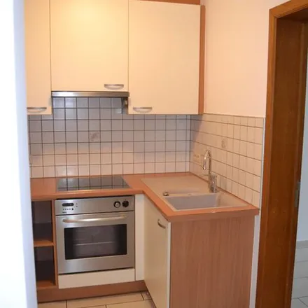 Rent this 2 bed apartment on Rue du Président Allende 42 in 7160 Chapelle-lez-Herlaimont, Belgium