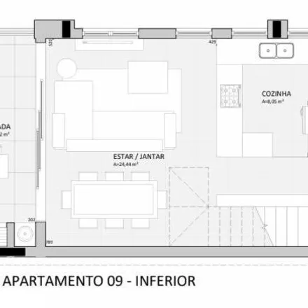 Buy this 3 bed apartment on Rua Desembargador Otávio do Amaral 75 in Bigorrilho, Curitiba - PR