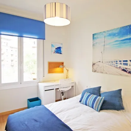 Rent this 4 bed room on Carrer d'Hipòlit Lázaro in 08001 Barcelona, Spain