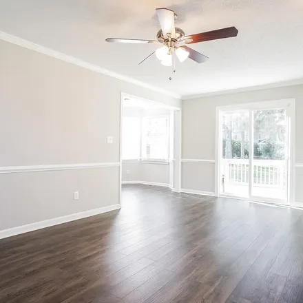 Rent this 3 bed apartment on 5176 Glen Cox Drive in Wake County, NC 27529