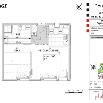 Image 4 - 176 Avenue du Général Leclerc, 78220 Viroflay, France - Apartment for rent