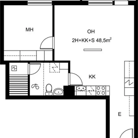 Rent this 2 bed apartment on Kuokkalantie in 40400 Jyväskylä, Finland